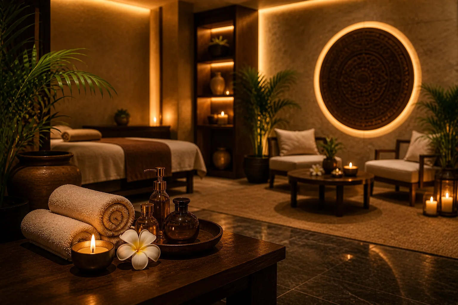 Prism Spa Business Bay private treatment room
